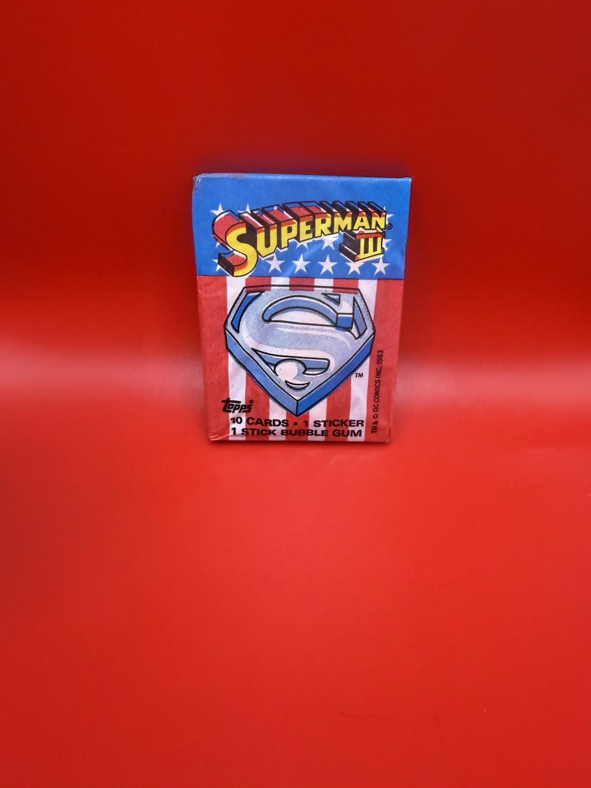 1983 Topps Superman III - Sealed Wax Pack 1983 Topps Superman III - Sealed Wax Pack