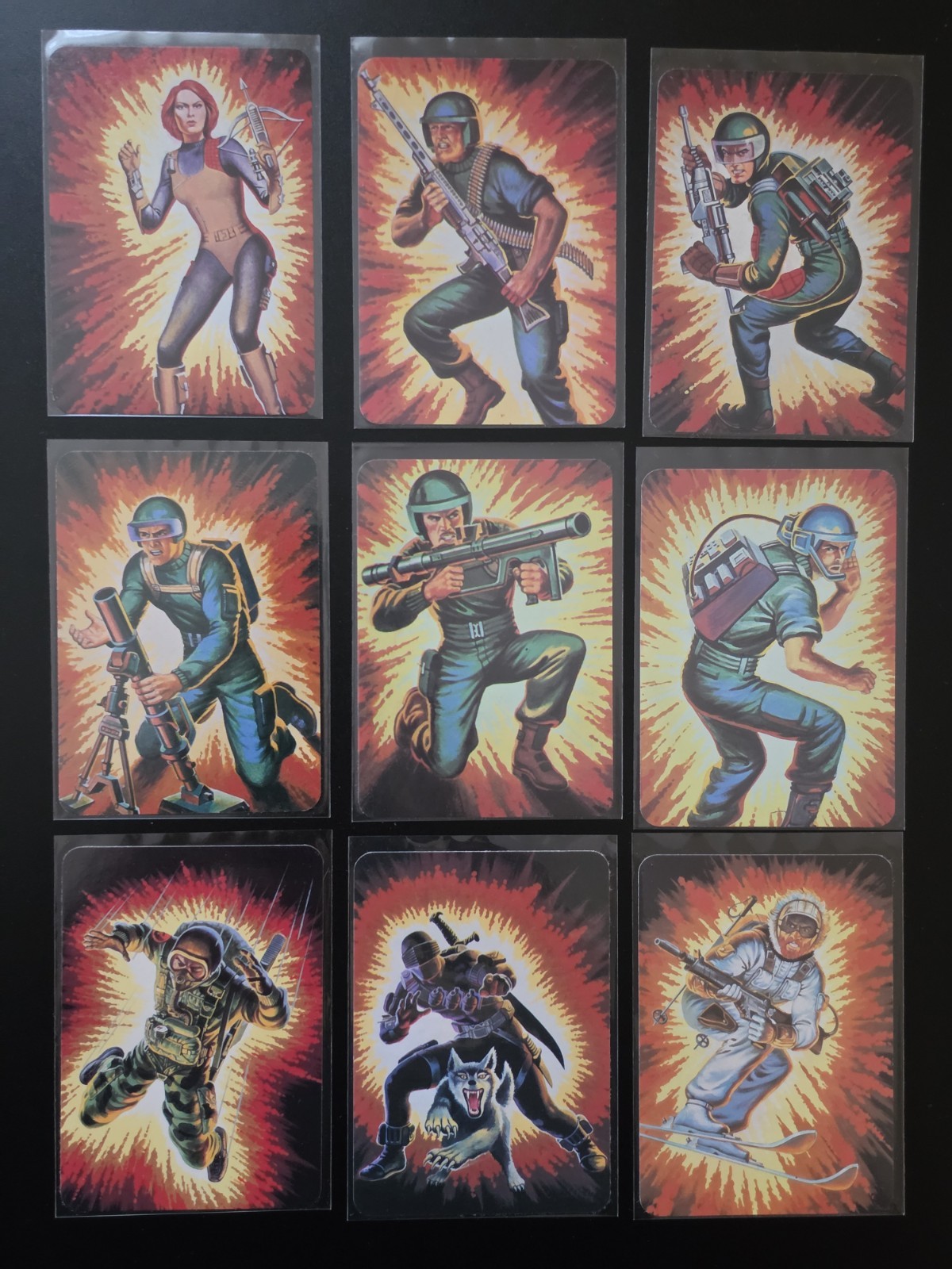 1986 Gi JOE Hasbro Action Card Milton Bradley Complete Set 192 Cards W/Stickers 1986 Gi JOE Hasbro Action Card Milton Bradley Complete Set 192 Cards W/Stickers