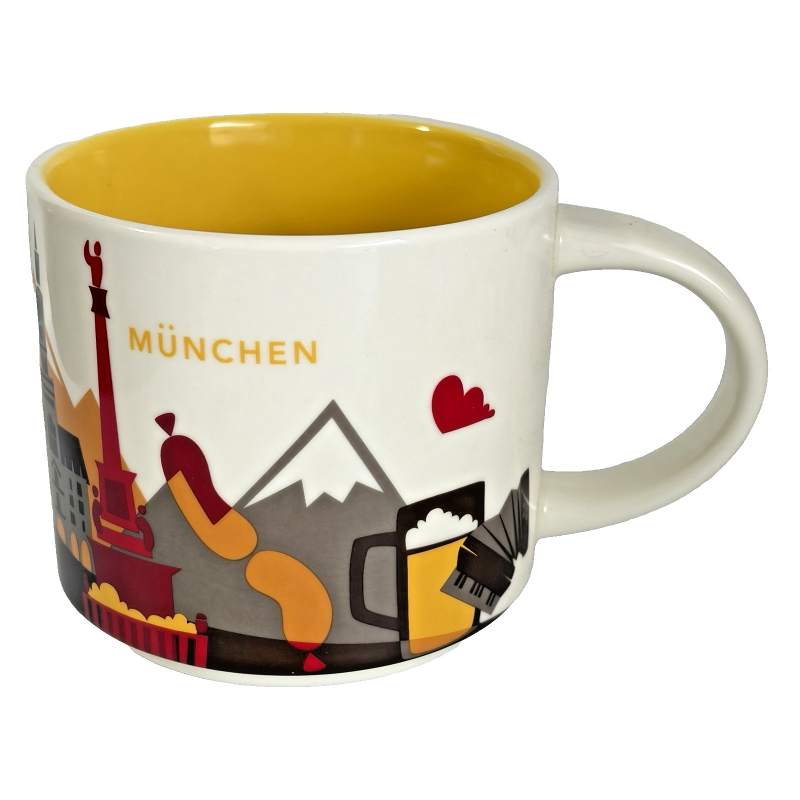 MUNCHEN Munich Germany Starbucks You Are Here Series Mug MUNCHEN Munich Germany Starbucks You Are Here Series Mug