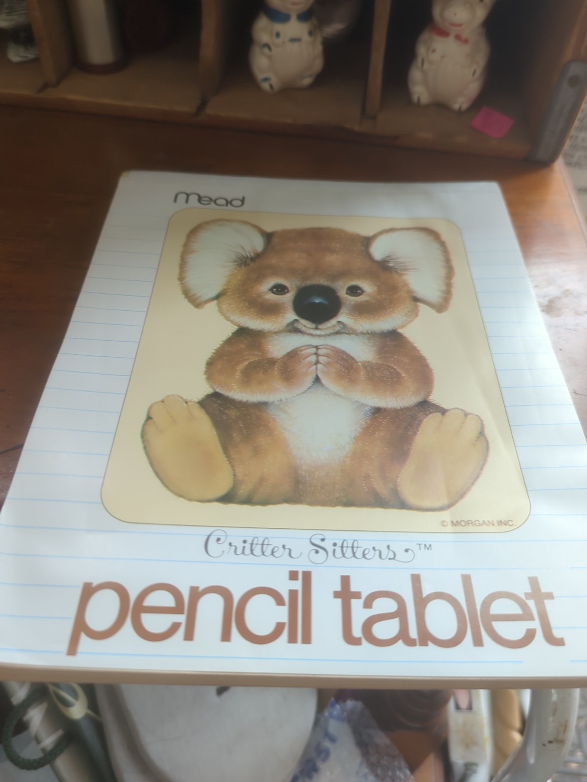Mead Vintage Koala 1980s Critter Sitters Note Pad Stationary Pencil Tablet Mead Vintage Koala 1980s Critter Sitters Note Pad Stationary Pencil Tablet