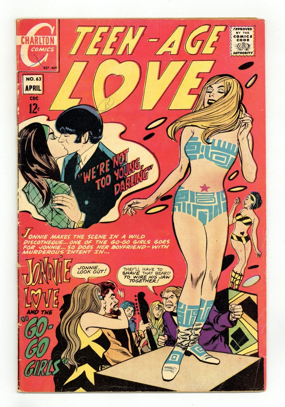 Teen-Age Love #63 VG- 3.5 1969