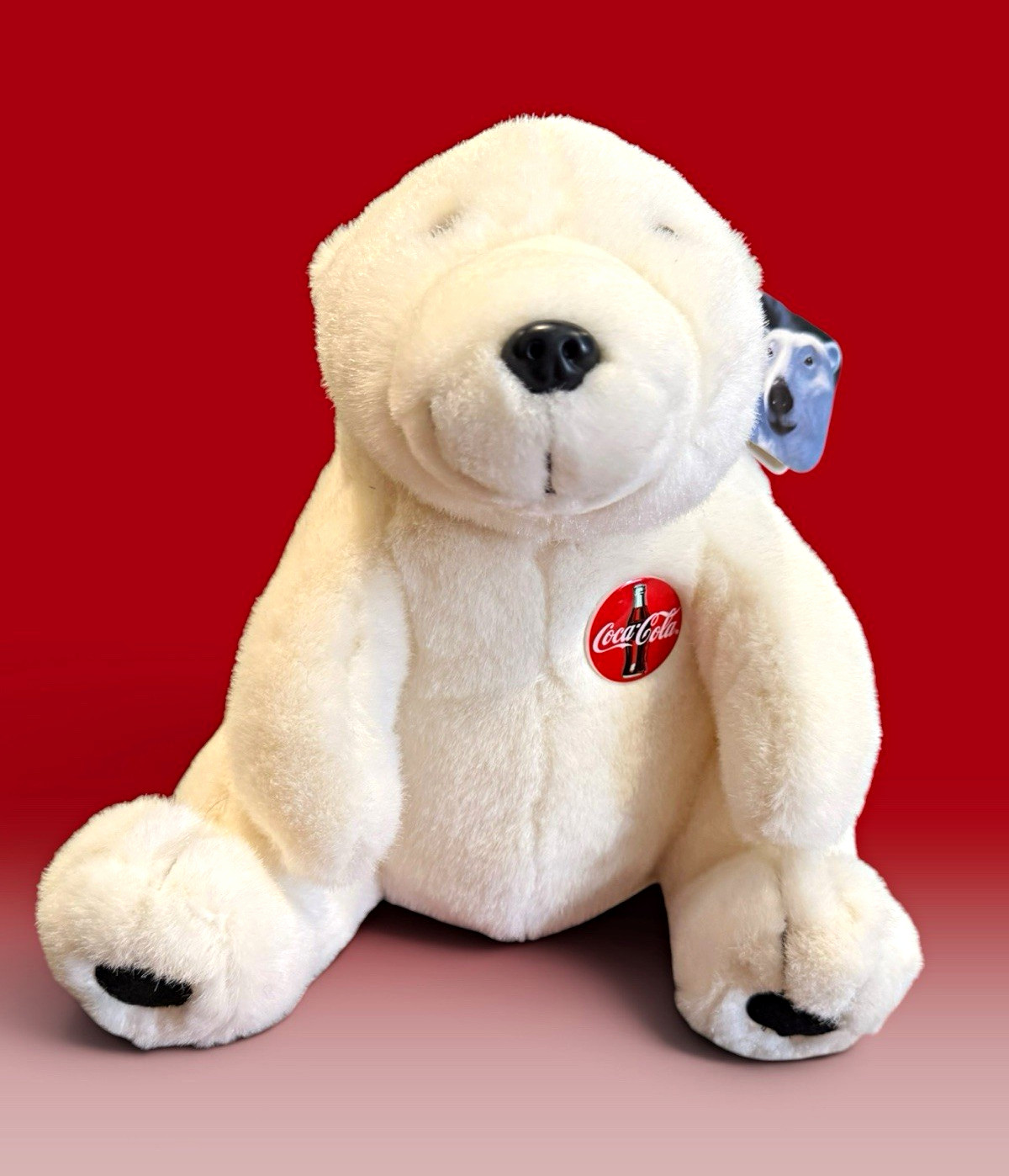Vintage 1993 Coca Cola Polar Bear Plush 12 Vintage 1993 Coca Cola Polar Bear Plush 12