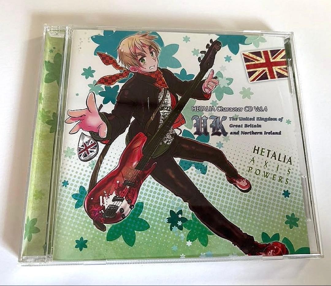 Hetalia Axis Powers Character CD Vol 4 England UK Japan