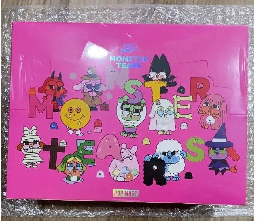 Pop Mart CryBaby Monster Tears Series Sealed Case (12 Blind Box) Pop Mart CryBaby Monster Tears Series Sealed Case (12 Blind Box)