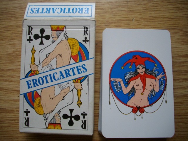 Vintage French Erotic Playing Cards ADULTS ONLY. Eroticartes 1983 Vintage French Erotic Playing Cards ADULTS ONLY. Eroticartes 1983
