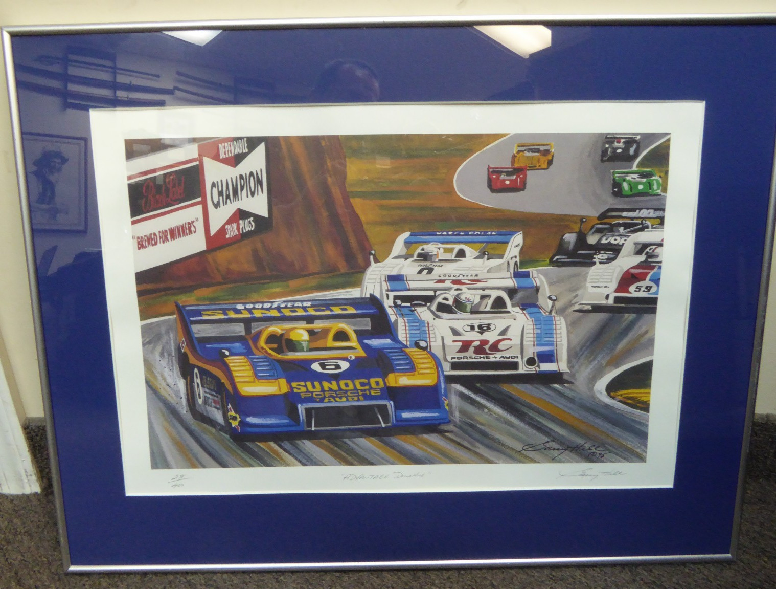 ART CAN AM Canadian American Series ADVANTAGE DONOHUE 1995 LIMITED GARRY HILL ART CAN AM Canadian American Series ADVANTAGE DONOHUE 1995 LIMITED GARRY HILL