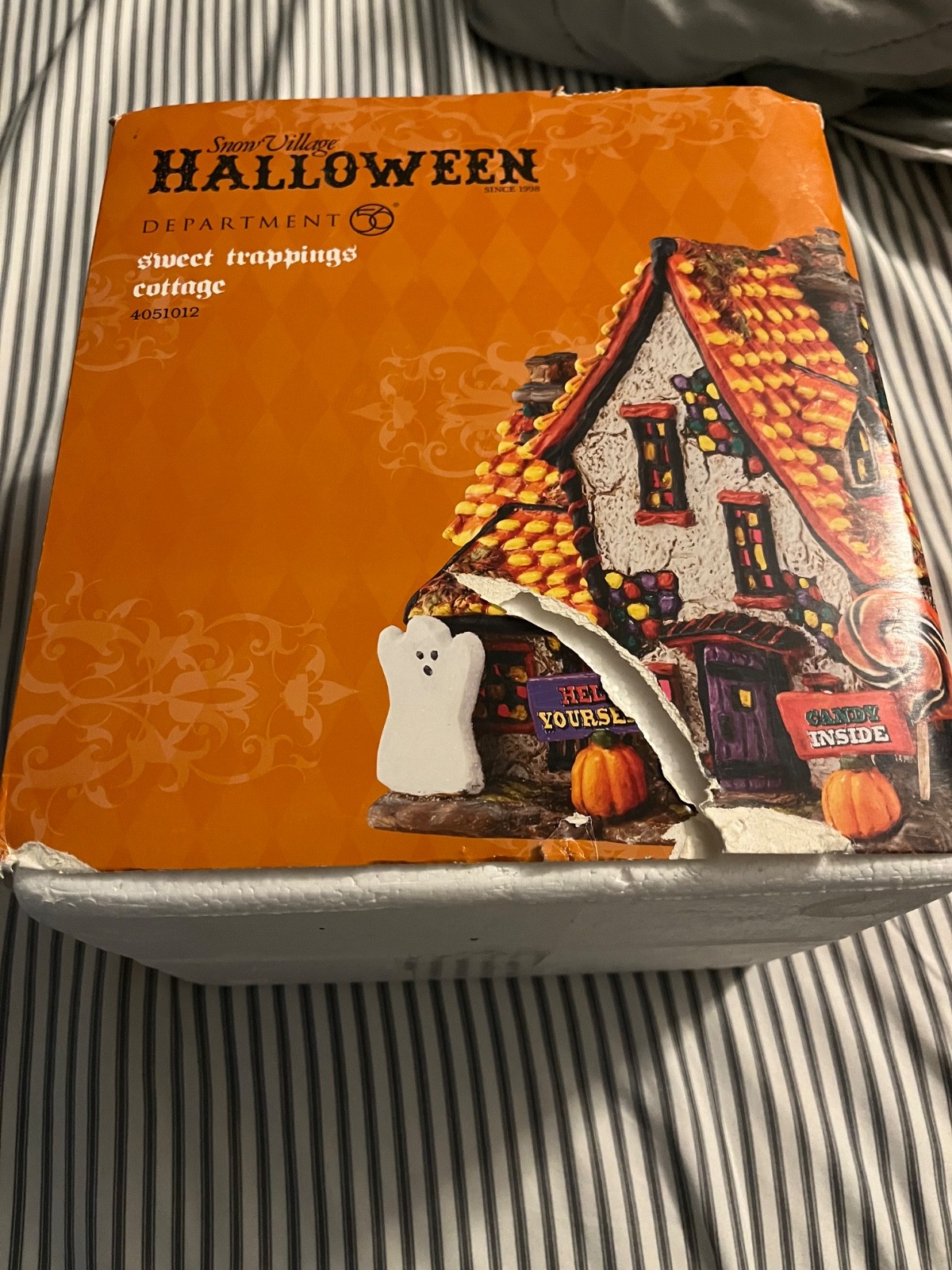 Department 56 Snow Village Halloween Sweet Trappings Cottage Department 56 Snow Village Halloween Sweet Trappings Cottage