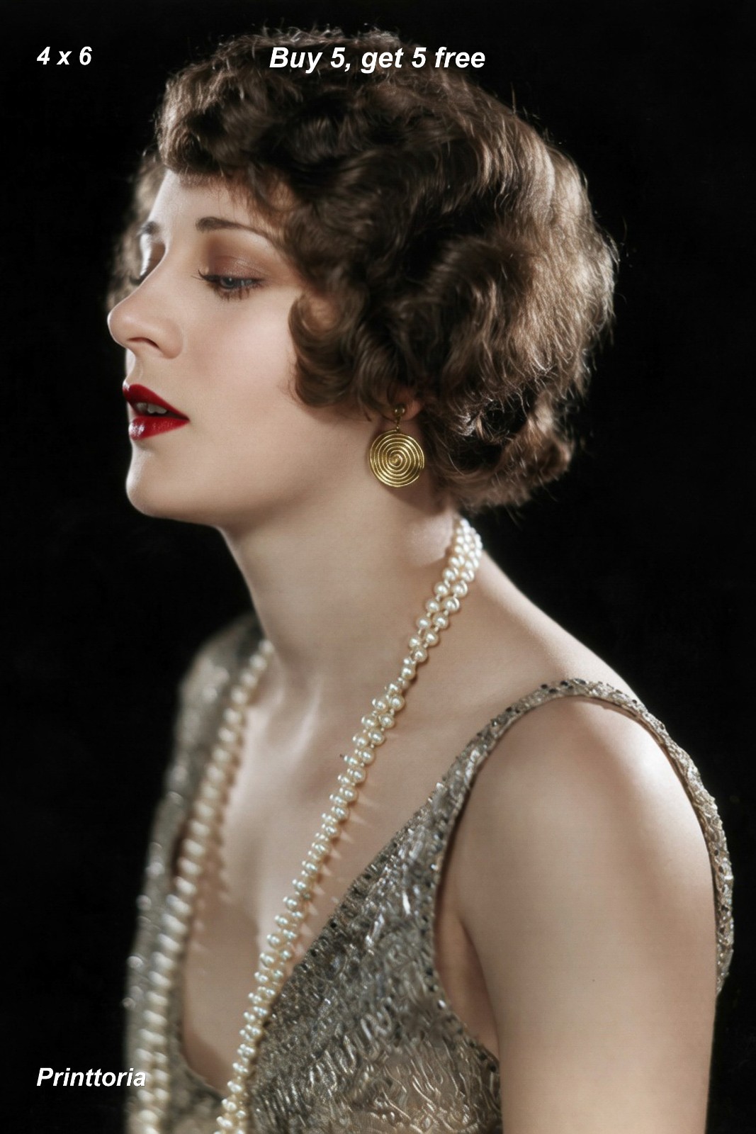 ZIEGFELD FOLLIES ❤️ 4X6 PHOTO - Vintage Revue - Jazz Age - Broadway Showgirls