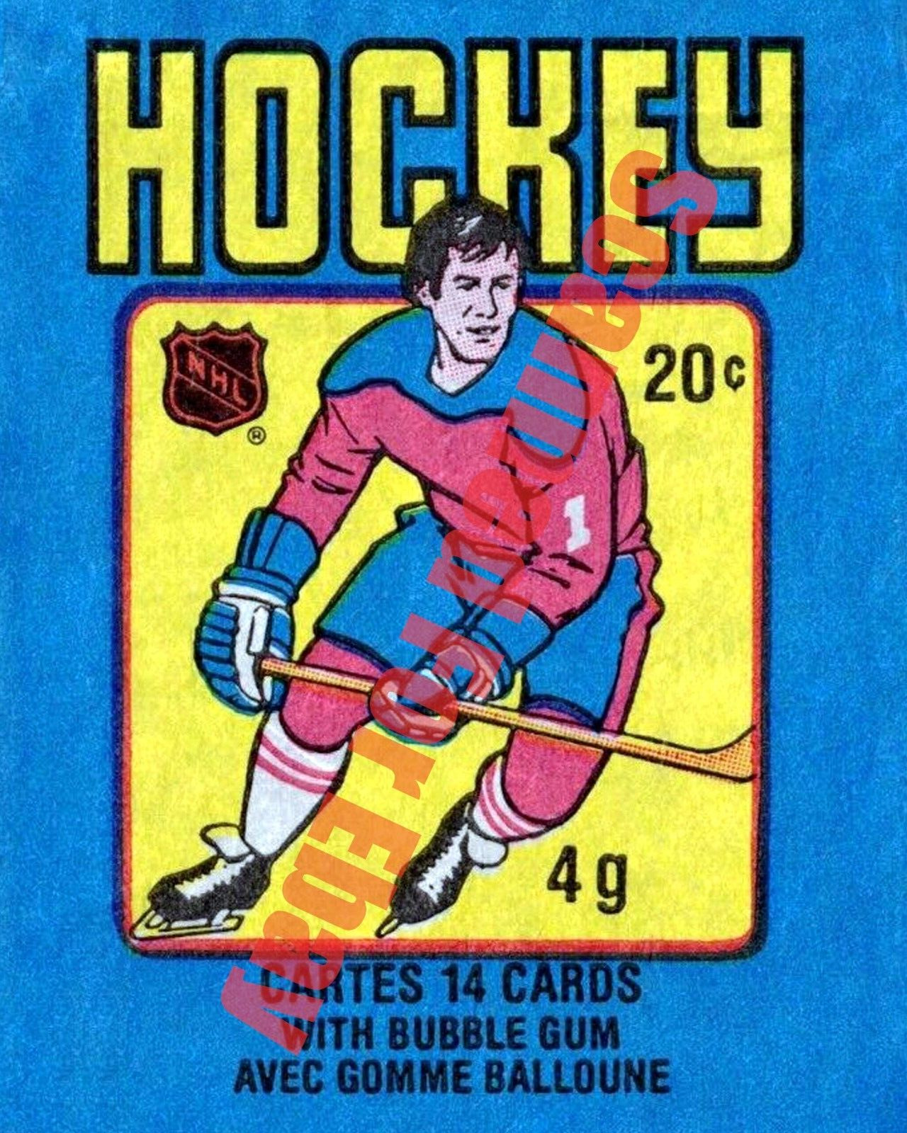 1979 O-Pee-Chee Wayne Gretzky Rookie Hockey Card RC #18 Pack Wrapper 8x10 Photo