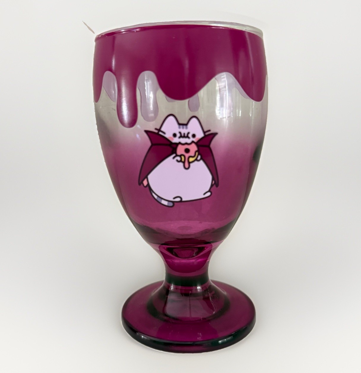 Pusheen Vampurr Goblet Fall Box 2022 Halloween Vampire Kawaii Glass Cup Cat Pusheen Vampurr Goblet Fall Box 2022 Halloween Vampire Kawaii Glass Cup Cat