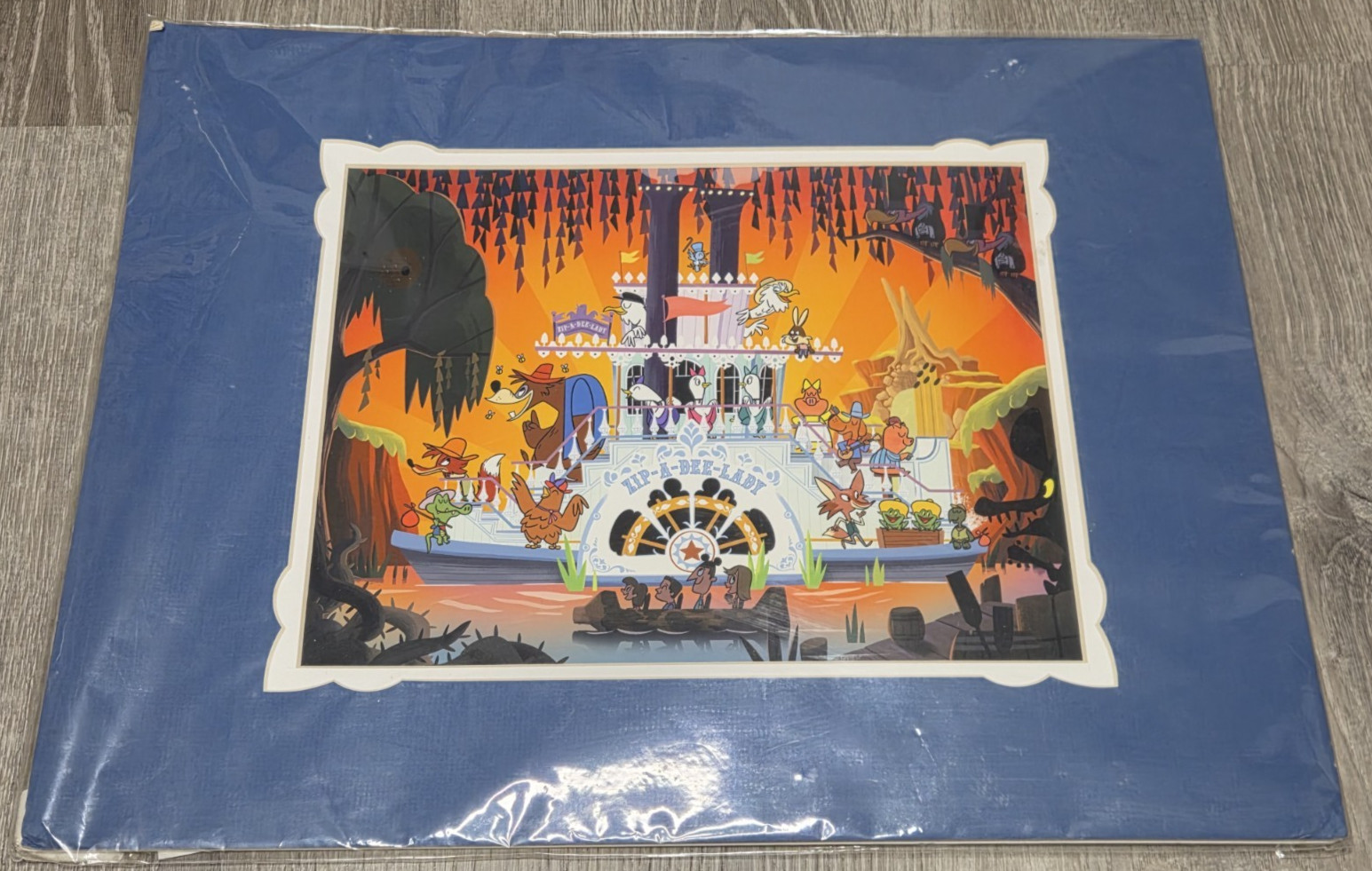 Disney Splash Mountain Wonderground Wonderful Feeling Christopher Lee Art Print