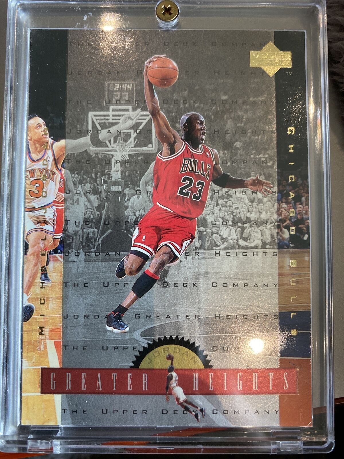 1996-97 Upper Deck - Michael Jordan Greater Heights  #GH5 - Michael Jordan 