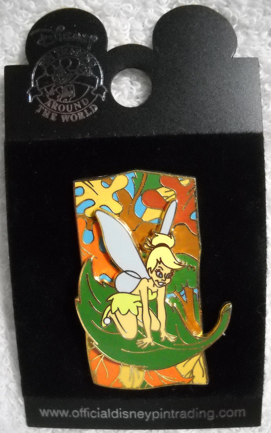 Tinker Bell Fall Leaves Collection 2005 Riding a Leaf Disney Pin NEW Tinker Bell Fall Leaves Collection 2005 Riding a Leaf Disney Pin NEW