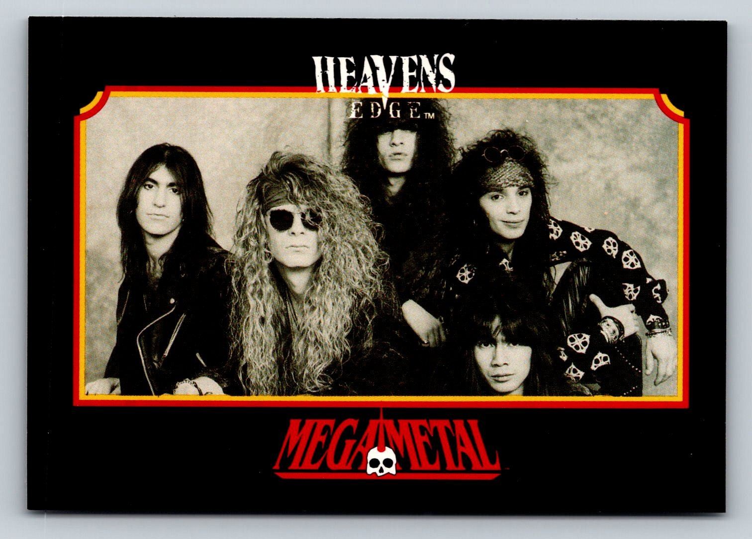 Heavens Edge Band 1991 MEGAMETAL Impel #26 Heavens Edge Band 1991 MEGAMETAL Impel #26