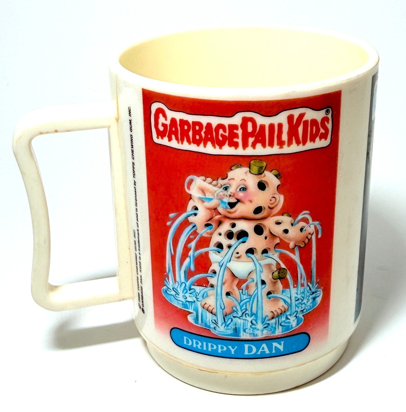 1986 Garbage Pail Kids OS1/OS2 Vintage Mug - Drippy Dan Cranky Frankie 1986 Garbage Pail Kids OS1/OS2 Vintage Mug - Drippy Dan Cranky Frankie