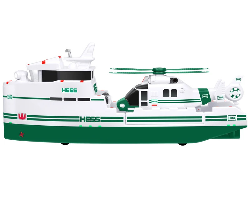 Hess Ocean Explorer 2023 Collector Edition Toy Ship Helicopter Lights Hess Ocean Explorer 2023 Collector Edition Toy Ship Helicopter Lights