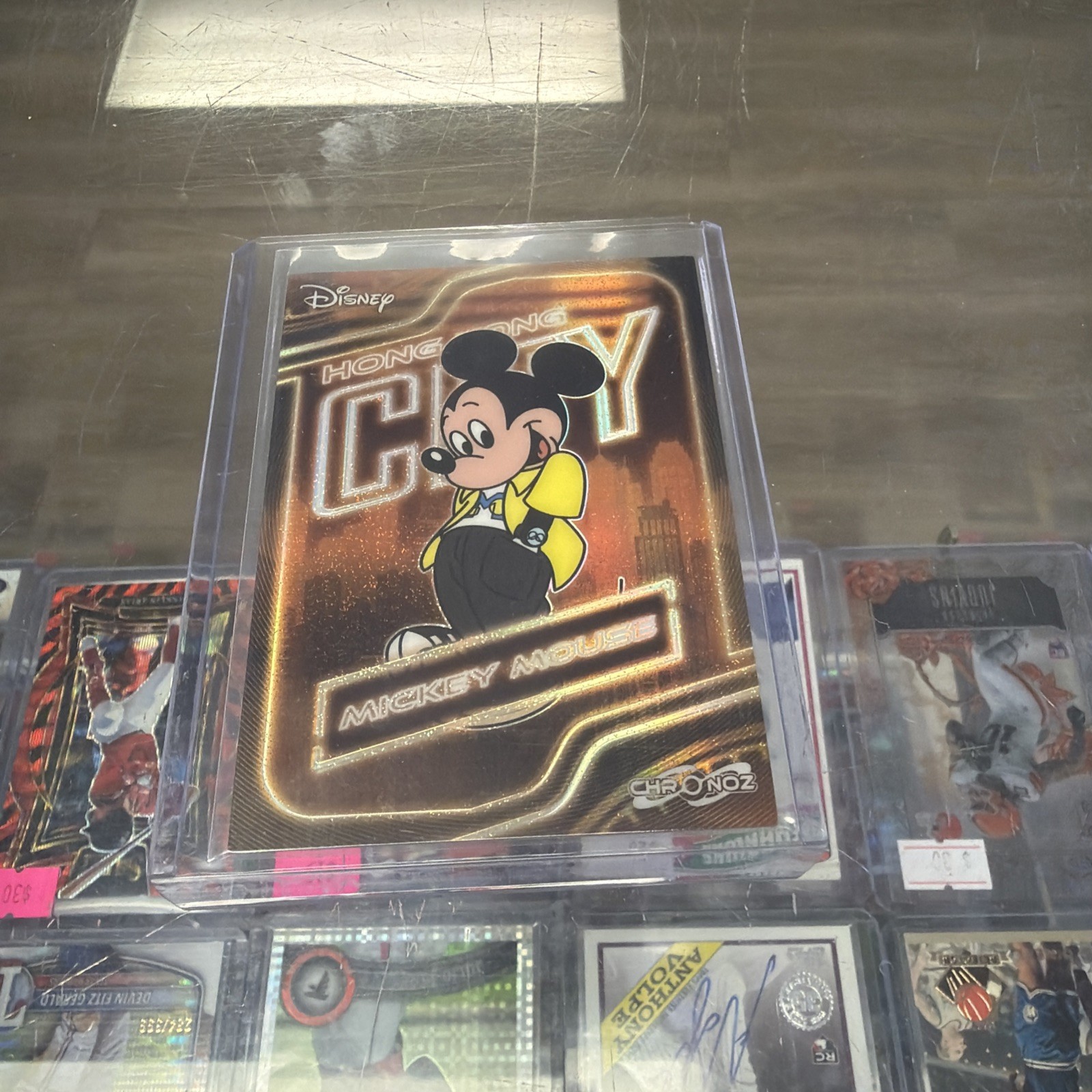 2026 Card Fun Chronoz Disney Legacy Mickey Mouse Hong Kong ORANGE PARALLEL 15/30 2026 Card Fun Chronoz Disney Legacy Mickey Mouse Hong Kong ORANGE PARALLEL 15/30