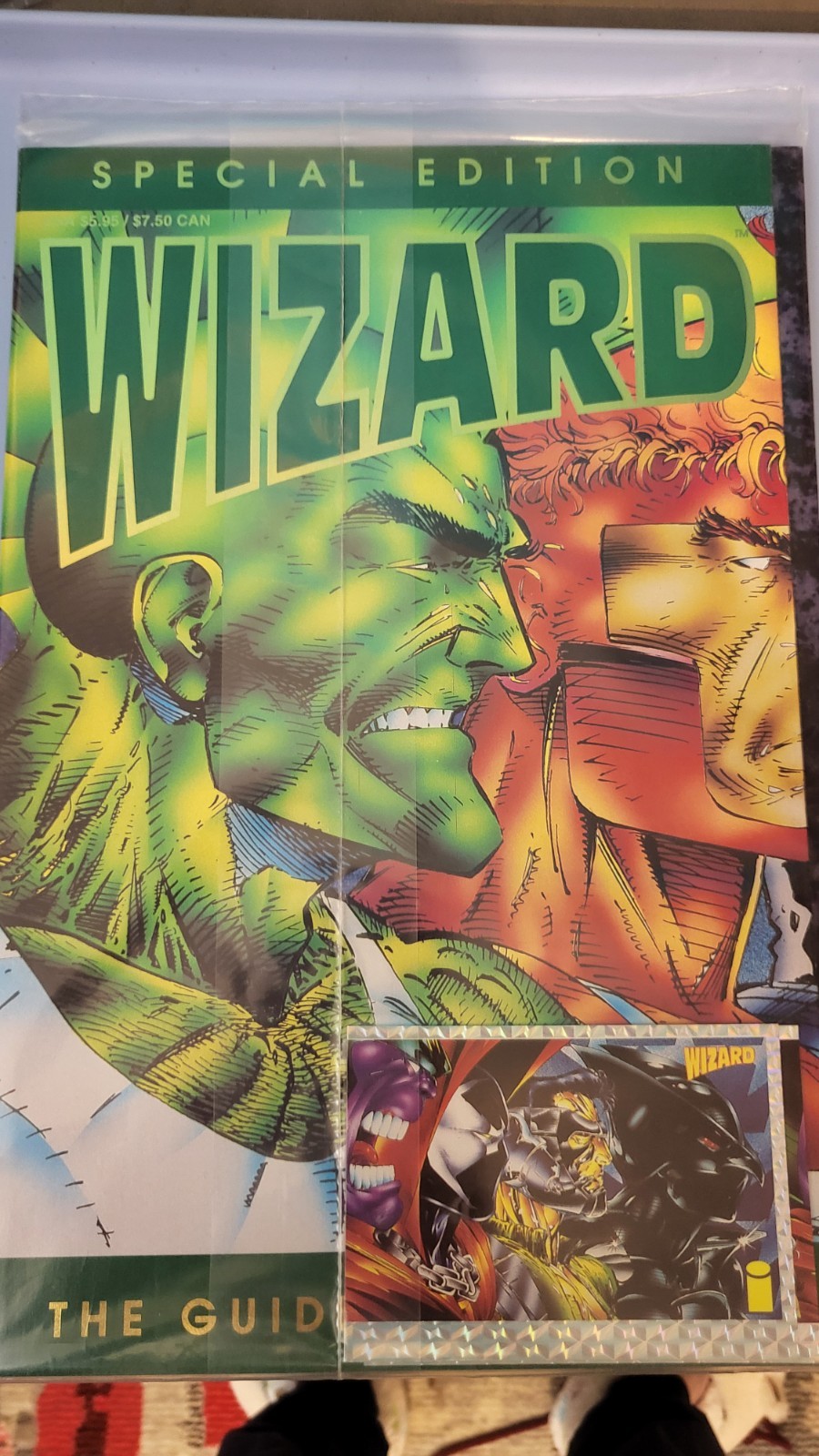 SEALED WIZARD MAGAZINE SPECIAL EDITION 2 hologram cards included SEALED WIZARD MAGAZINE SPECIAL EDITION 2 hologram cards included