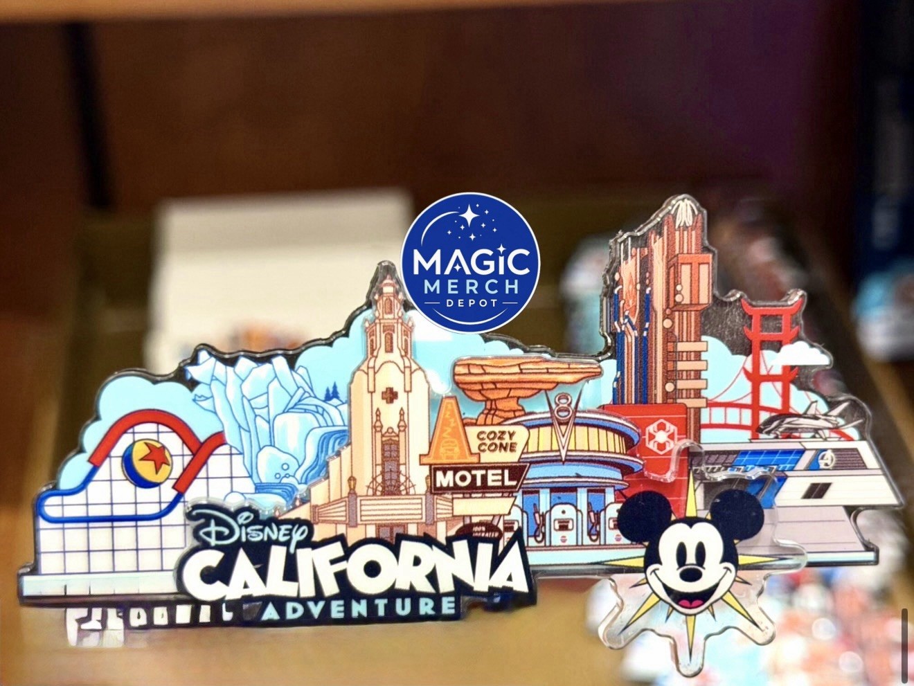 2026 Disneyland Resort Disney California Adventure Attractions Magnet New 2026 Disneyland Resort Disney California Adventure Attractions Magnet New