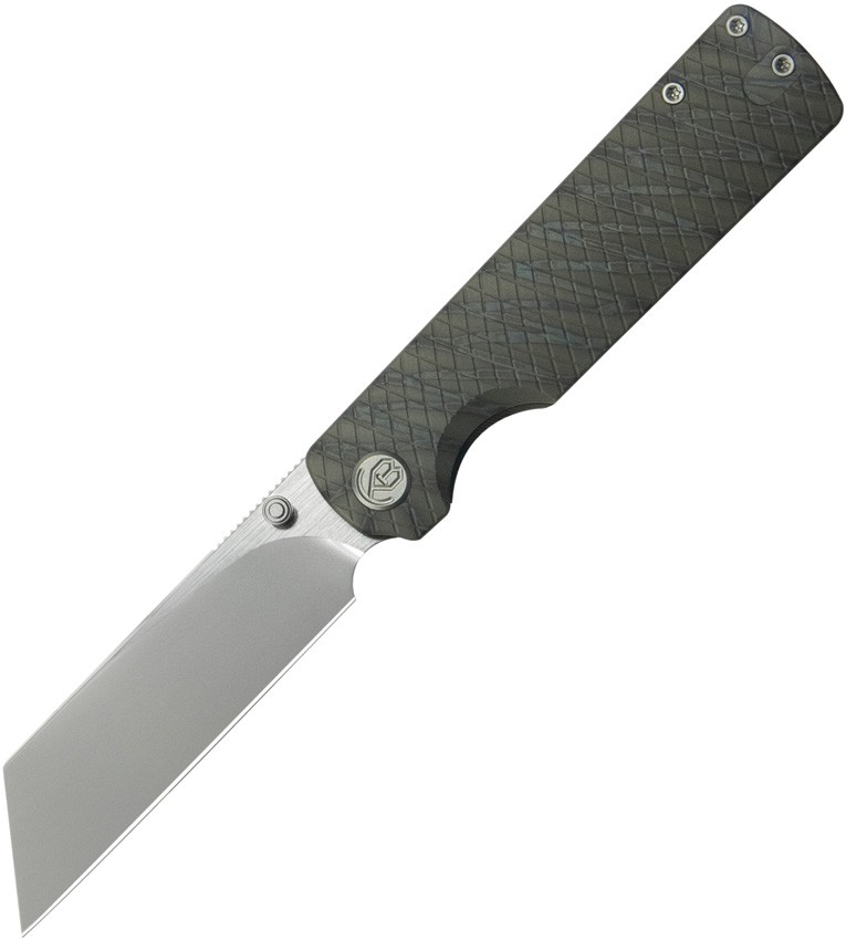 Kubey KB Knives Get Some Framelock Flame Titanium Folding M390 Pocket Knife 445B