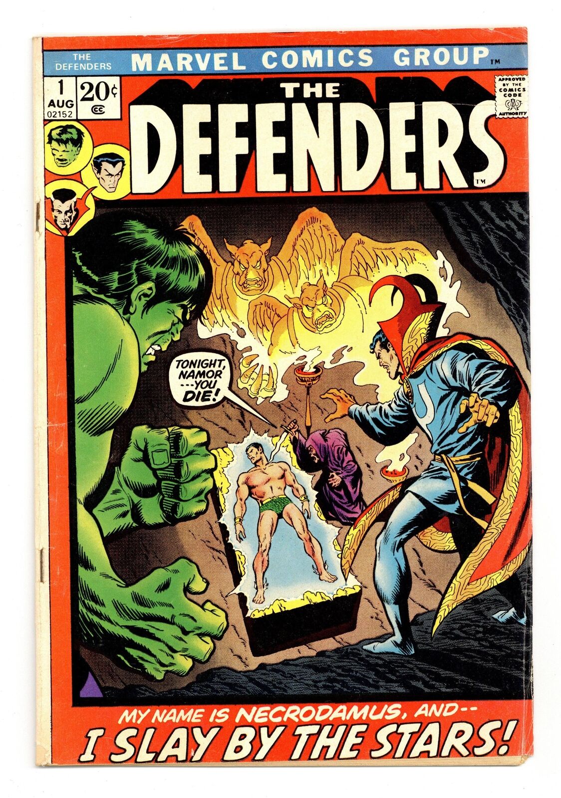 Defenders #1 VG 4.0 1972