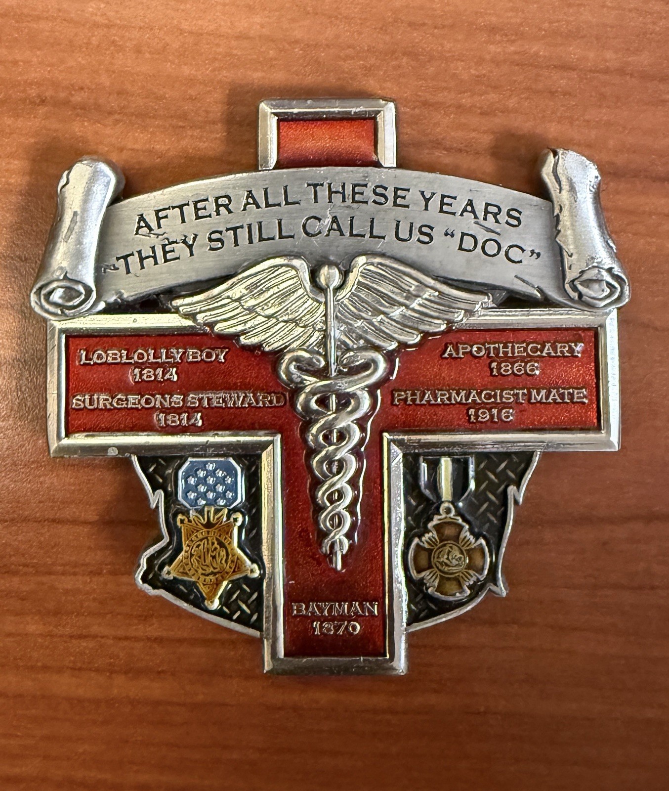 Navy 119th Hospital Corpsman Birthday Coin Navy 119th Hospital Corpsman Birthday Coin