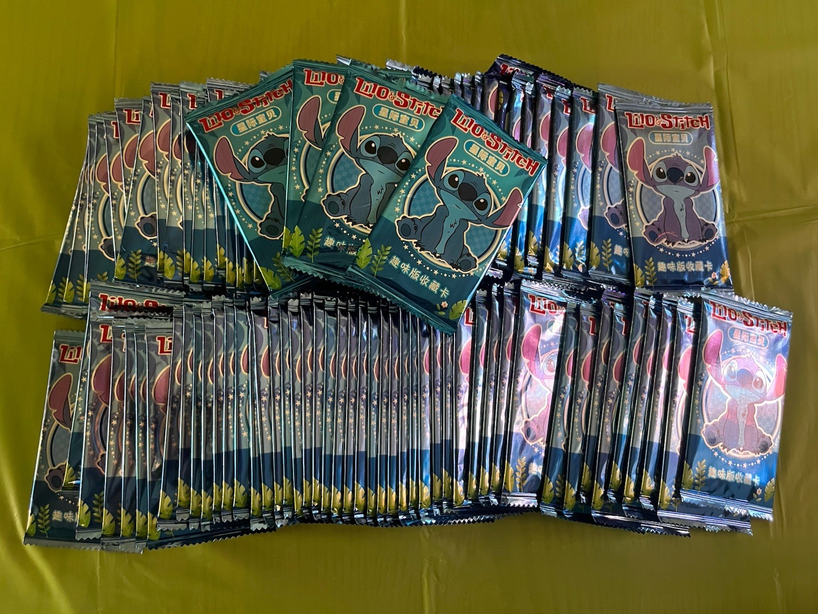 HUGE 100 Booster Packs Lilo And Stitch Sealed Trading Cards Collectible Card Set HUGE 100 Booster Packs Lilo And Stitch Sealed Trading Cards Collectible Card Set