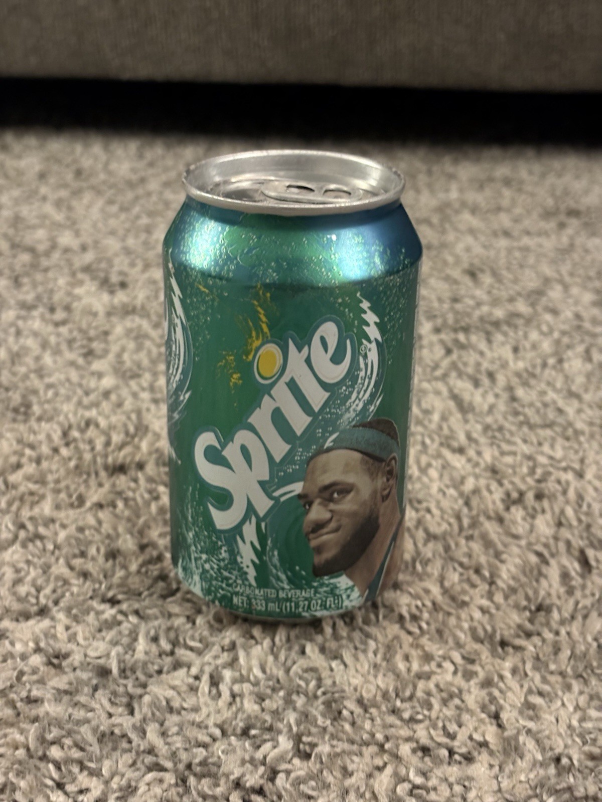 Sprite LeBron James 2007 Coca-Cola Limited Edition Caribbean Island 12 Oz Can Sprite LeBron James 2007 Coca-Cola Limited Edition Caribbean Island 12 Oz Can