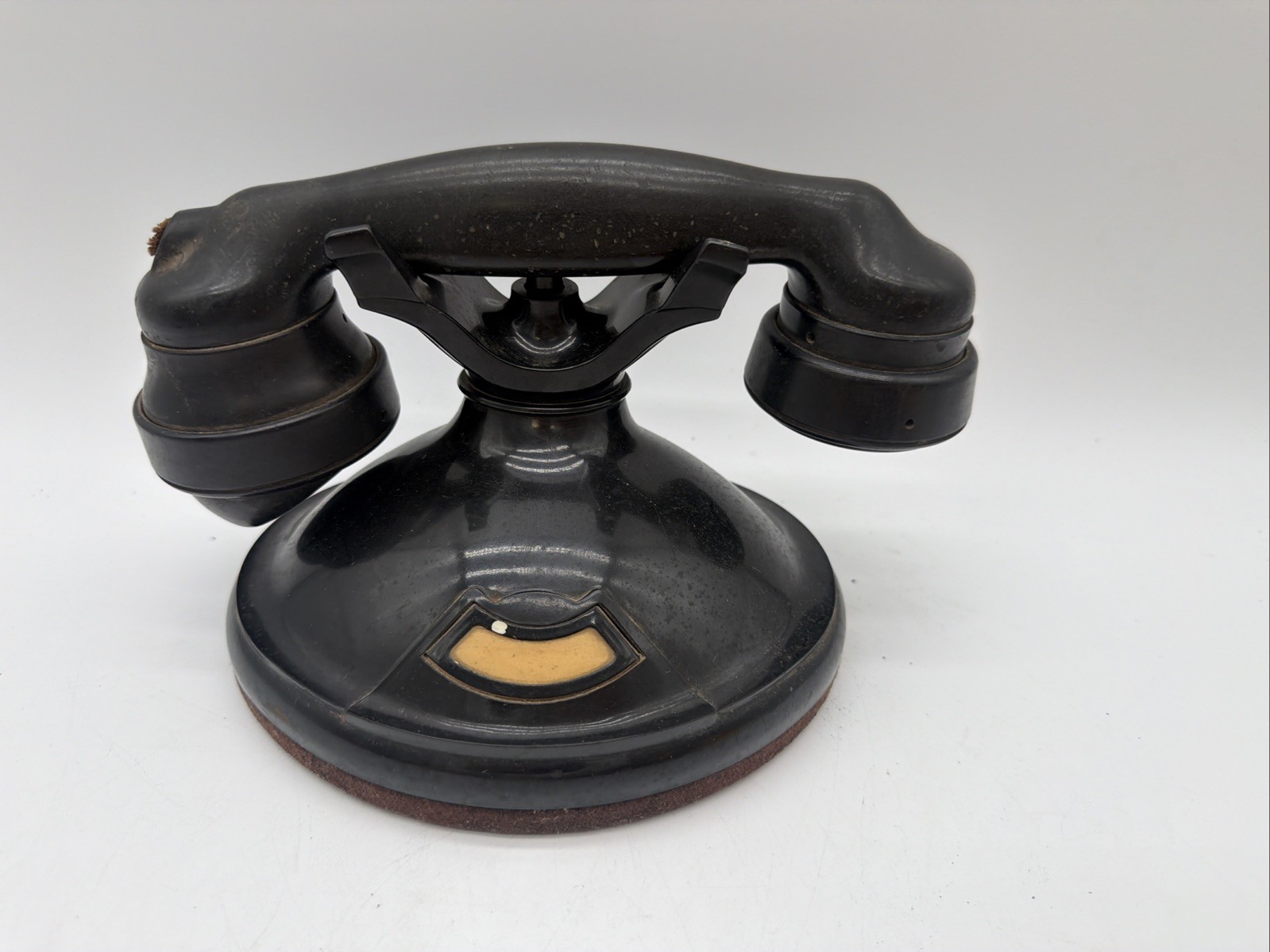 Antique Western Electric E1 Telephone Dial less Antique Western Electric E1 Telephone Dial less