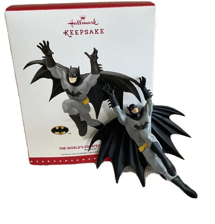 2015 Hallmark Keepsake  Ornament -The World's Greatest Detective BATMAN - NEW