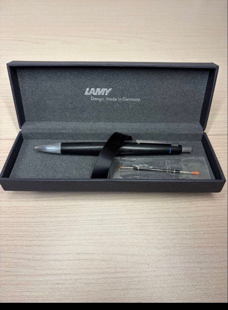 L’Amy 2000 4-Color Ballpoint Pen L401 Makrolon & Stainless Steel Chrome Trim