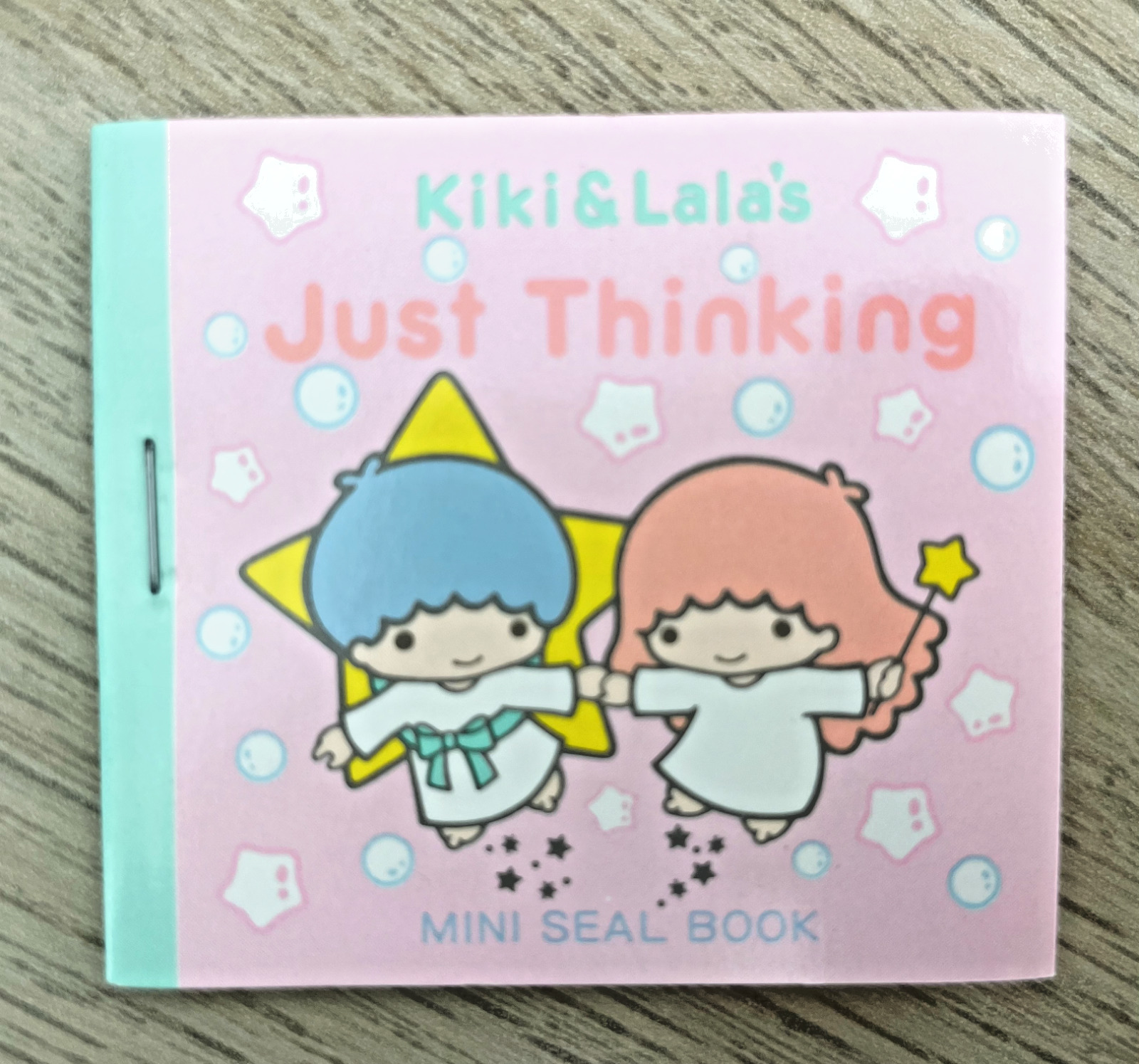 Vintage Sanrio Little Twin Stars Mini Sticker Book 1984/Pastel Colors/Complete