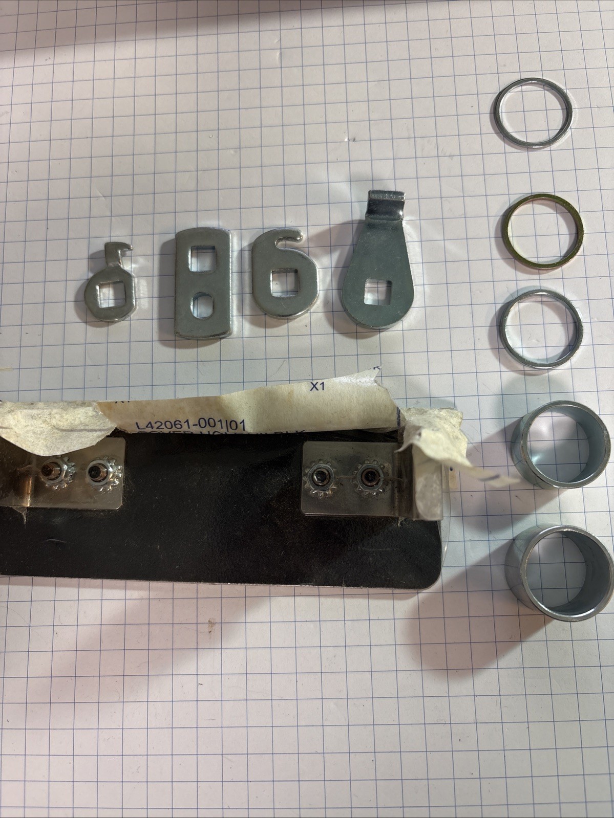 Aristocrat Helix MK7 MK8 Slot Machine Complete Lock Cam & Spacer Kit BNA CPU66