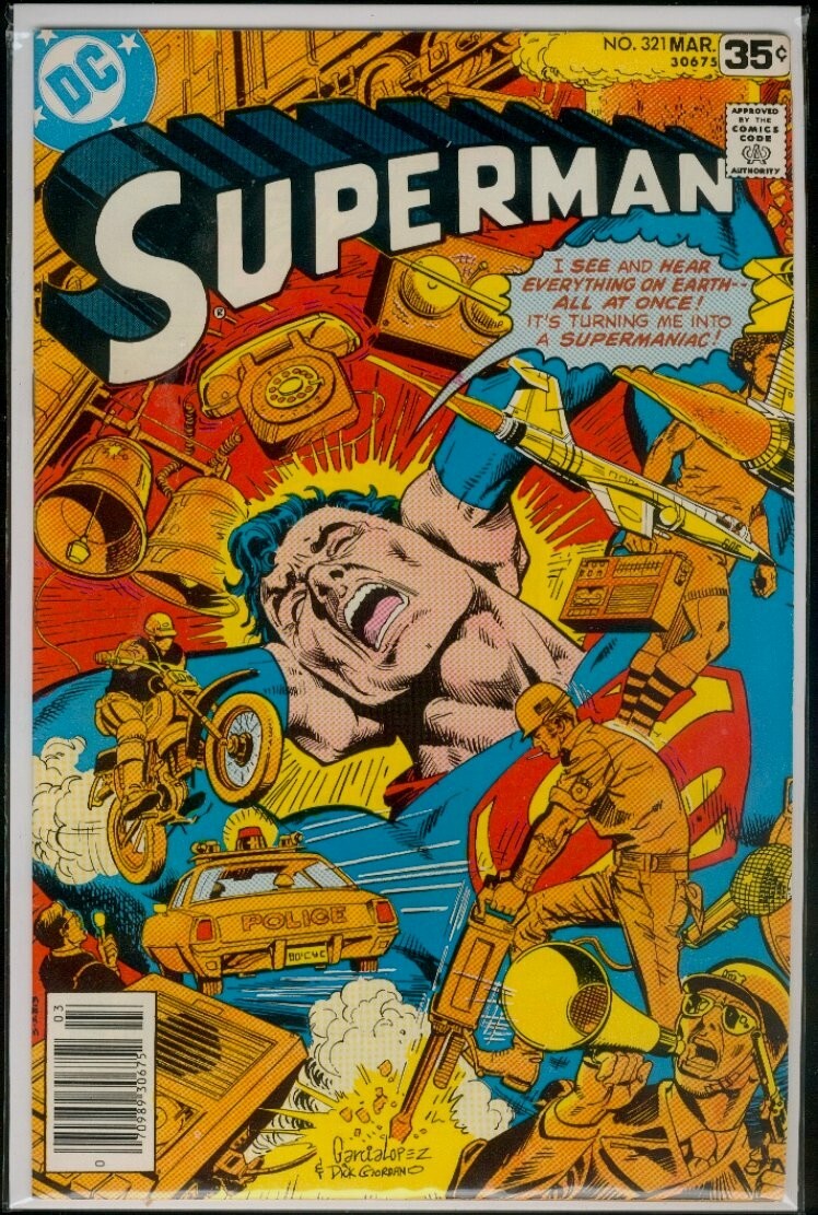 DC Comics SUPERMAN #321 VFN- 7.5