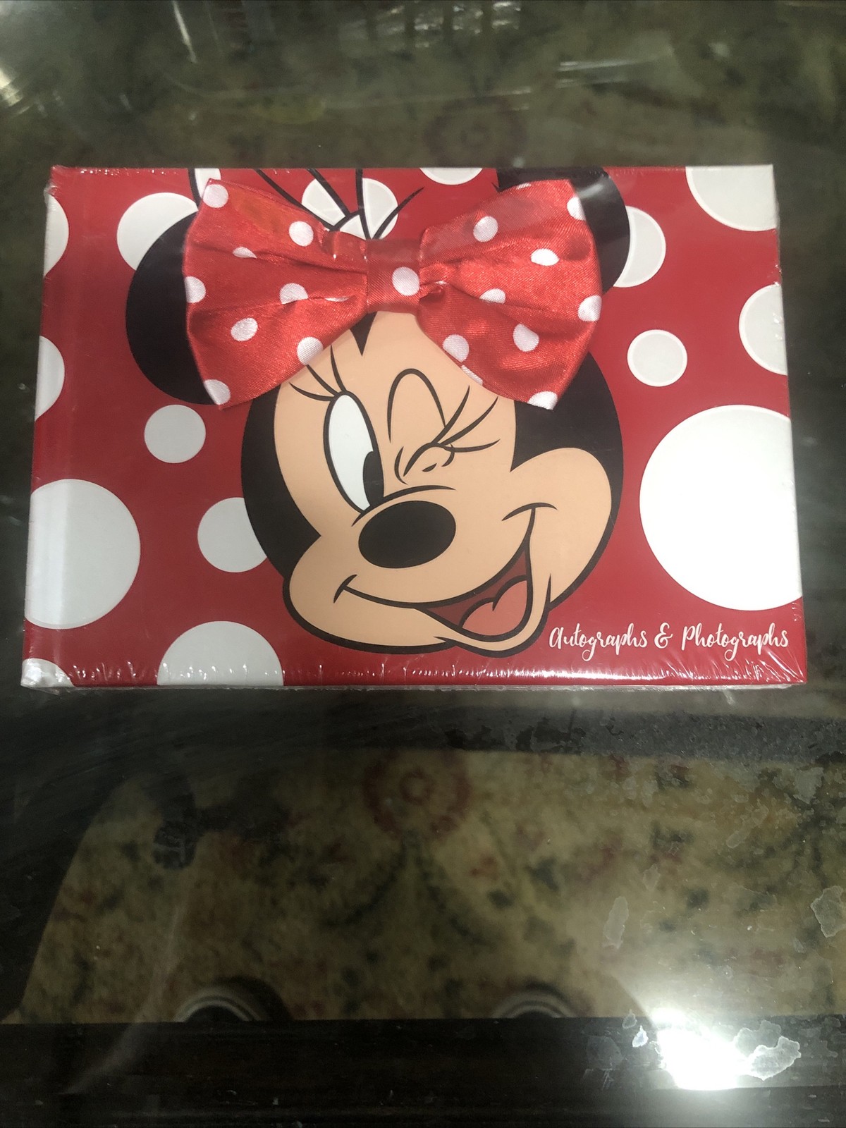 Disney Parks Minnie Mouse Autograph and Photograph Book Sealed Disney Parks Minnie Mouse Autograph and Photograph Book Sealed