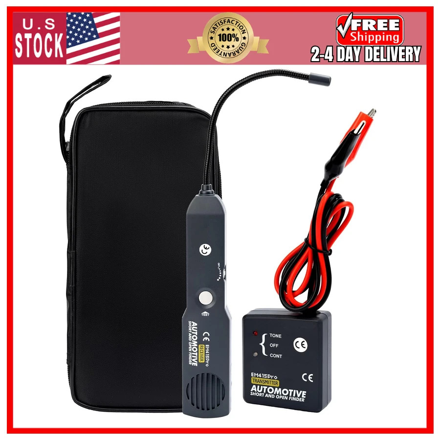 EM415Pro Automotive Circuit Tester 6-42V Short Finder Wire Tracer Flexible Probe EM415Pro Automotive Circuit Tester 6-42V Short Finder Wire Tracer Flexible Probe