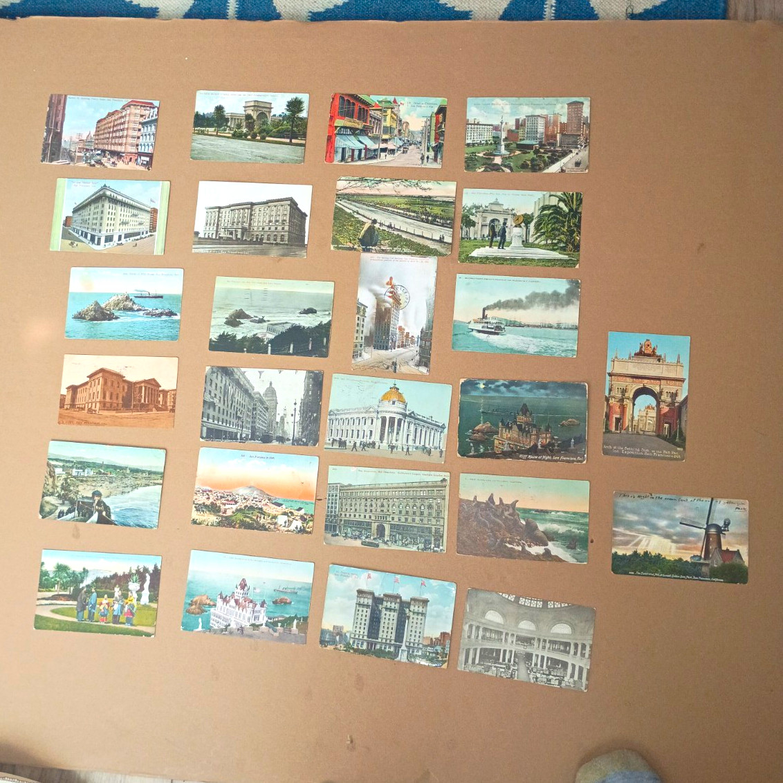 San Francisco Golden Era post card lot