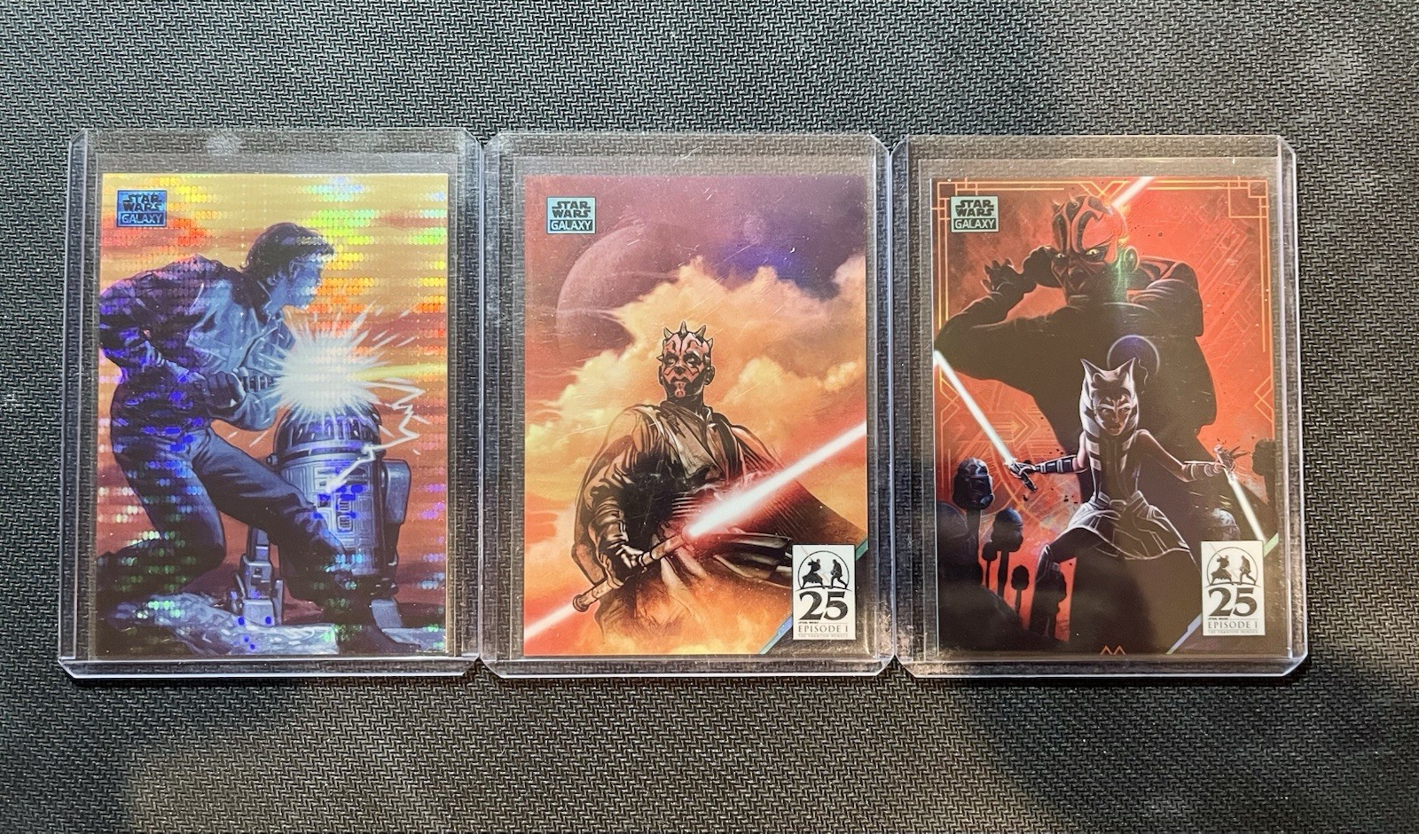 2024 Topps Chrome Star Wars Galaxy /199 Lot of 3 2024 Topps Chrome Star Wars Galaxy /199 Lot of 3