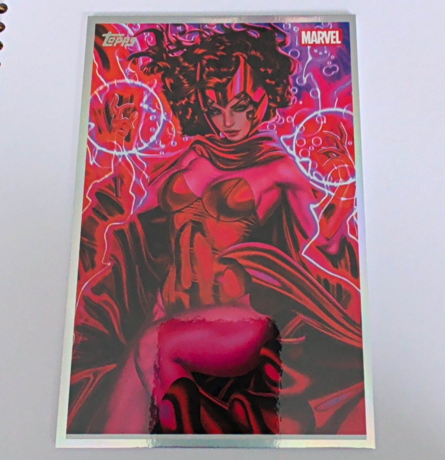 Topps 2026 Marvel Vault Scarlet Witch Vault Originals VO-15 Art Card Ariel Diaz