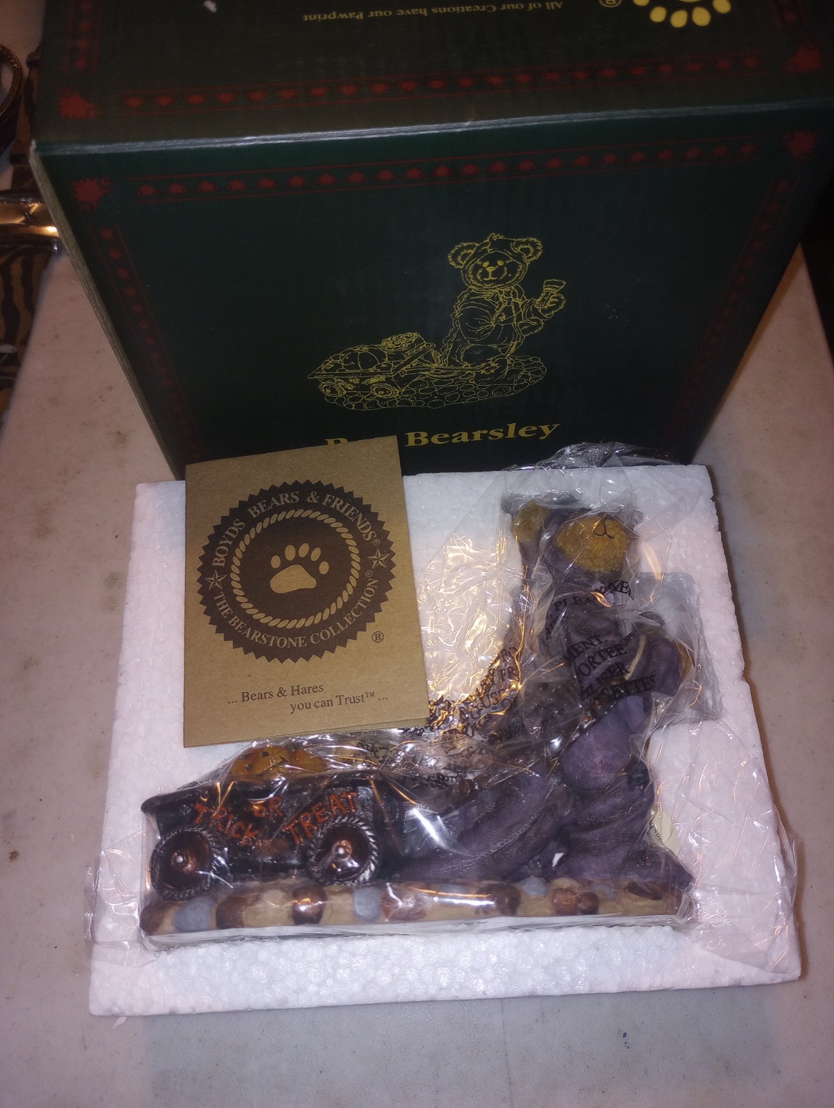 BOYDS Bears Rex Bearsley...Haulin' A Night's Work #228431 New In Box NIB 3E BOYDS Bears Rex Bearsley...Haulin' A Night's Work #228431 New In Box NIB 3E