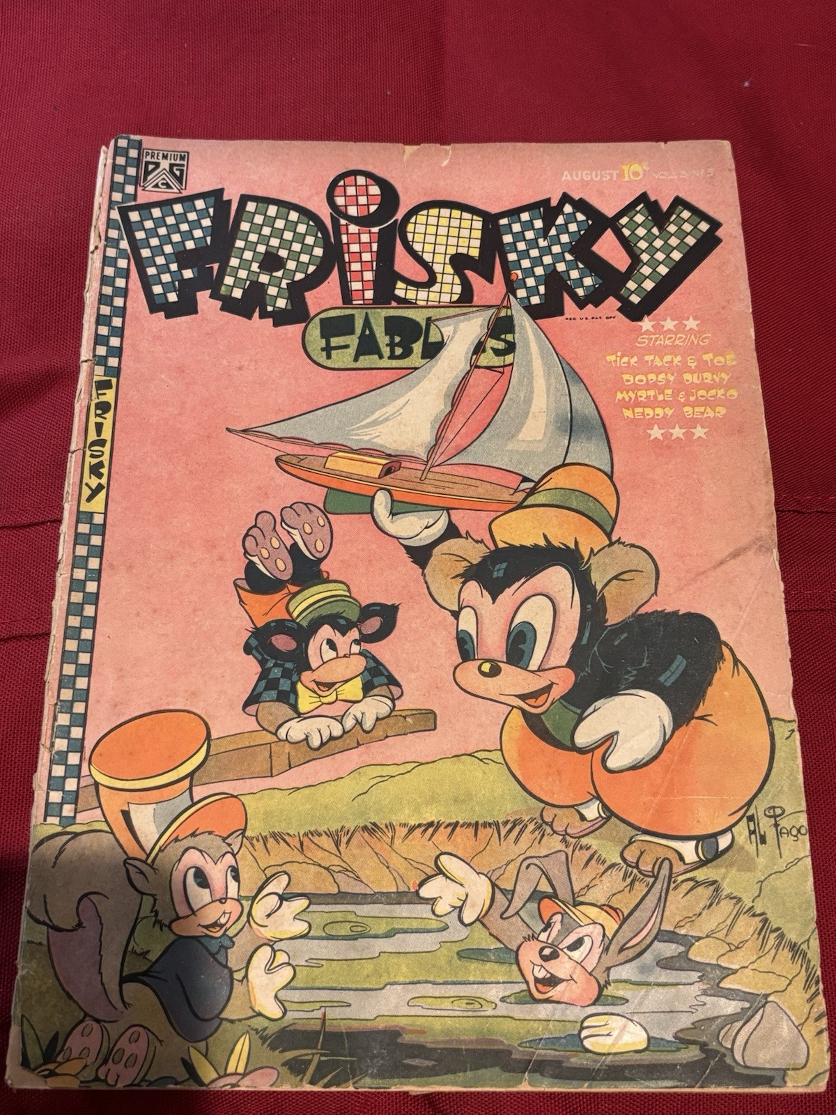 Frisky Fables Volume 3 No. 5 Comic Book In Acceptable Condition Frisky Fables Volume 3 No. 5 Comic Book In Acceptable Condition