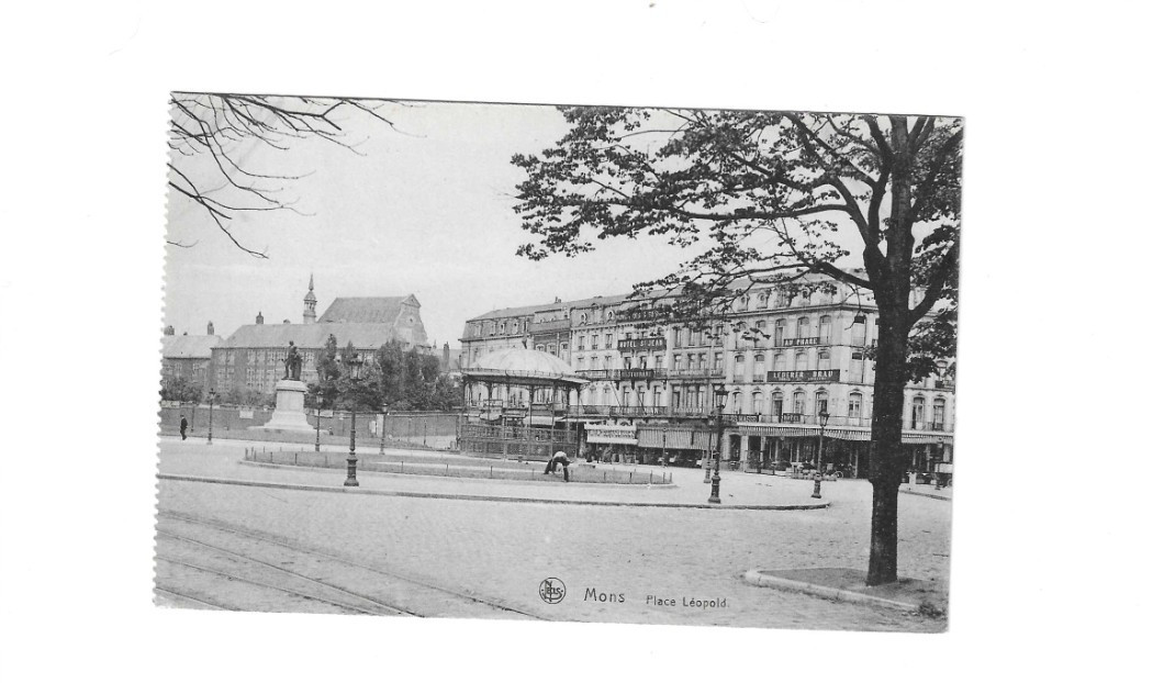 Mons - Place Leopold : Mint Post Card Mons - Place Leopold : Mint Post Card