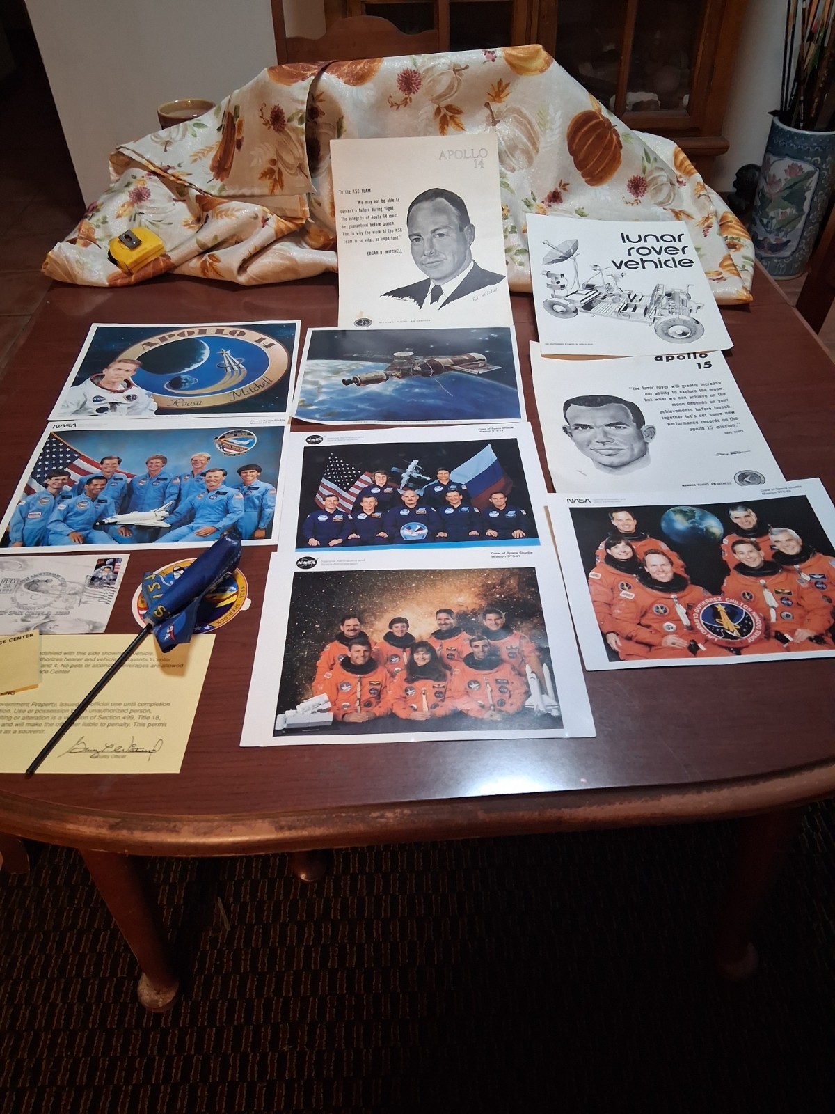 Nasa Early Apollo lot 15 items Nasa Early Apollo lot 15 items