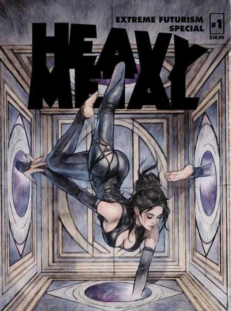 PRE-SALE: Heavy Metal Magazine Special Extreme Futurism #1 Cover A Marco Turini