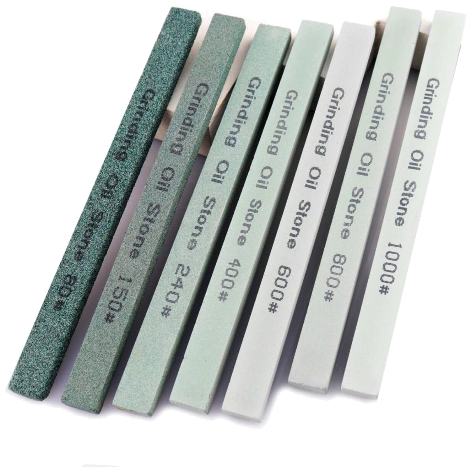Effortless Edge Sharpening with 7 Grits Silicon Carbide Stones - Ideal for Tools