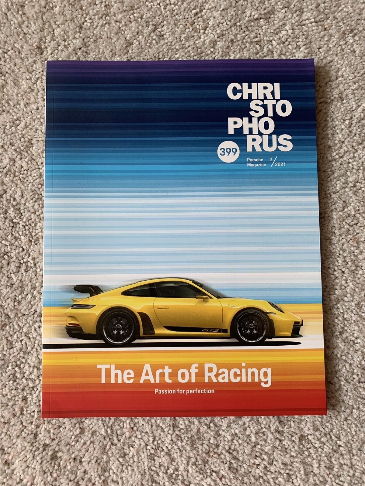 CHRISTOPHORUS #399 2 2021 Porsche Magazine The Art Of Racing 992 GT3