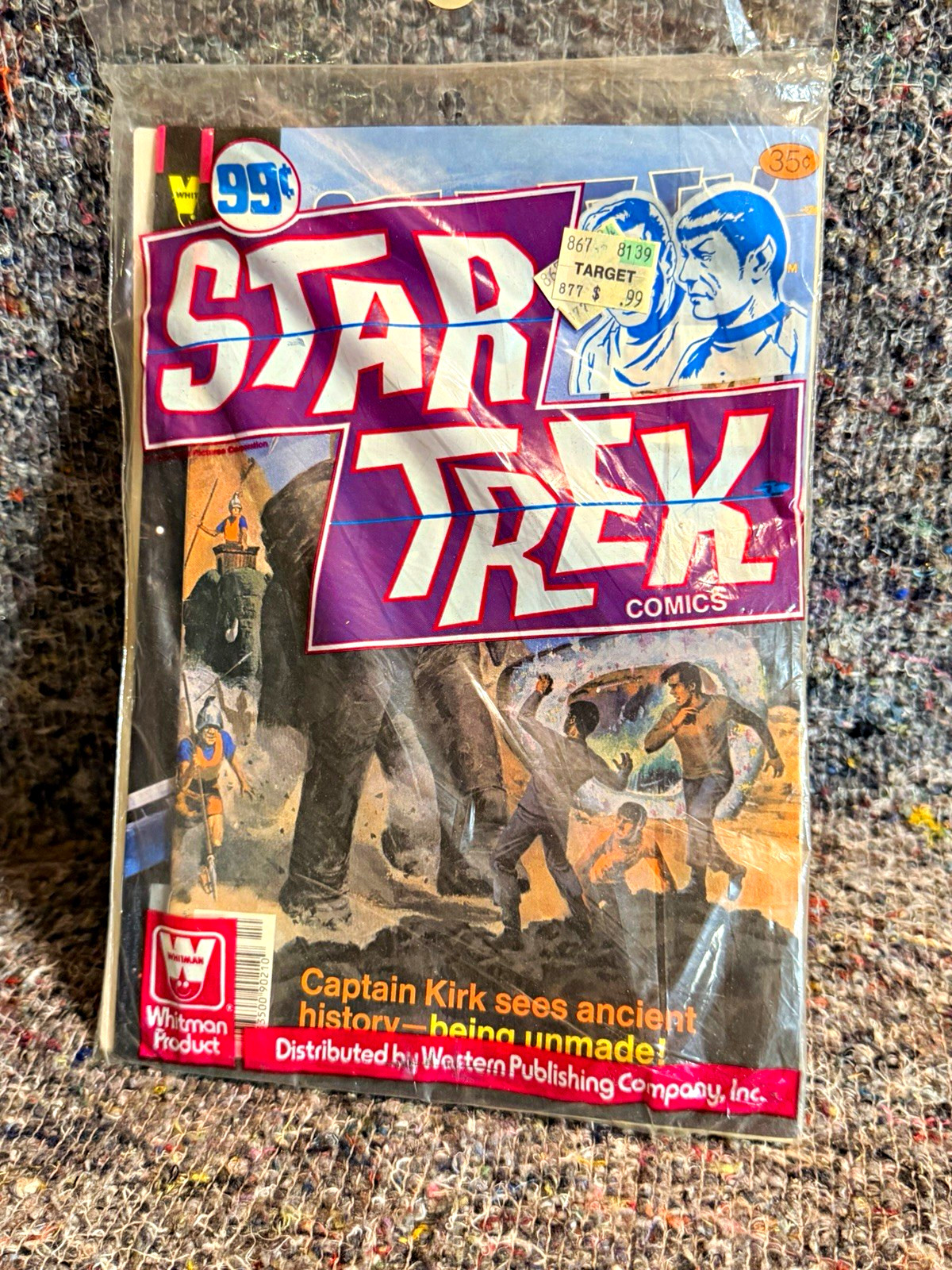 SEALED Whitman Star Trek 3-Pack #54 Killer Birds Scotty 1978 Bagged SEALED Whitman Star Trek 3-Pack #54 Killer Birds Scotty 1978 Bagged