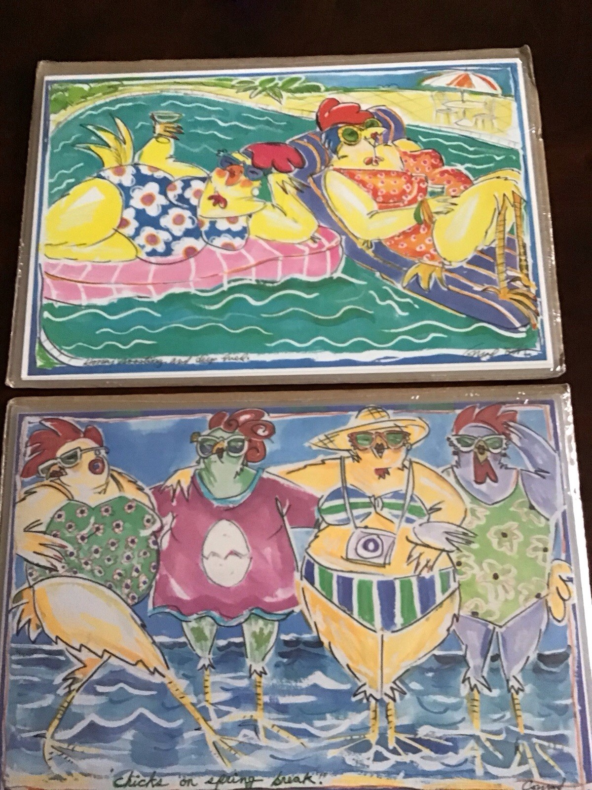 Rare Opportunity To Get These Conrad Bell Collectible Placements- Chickens Rare Opportunity To Get These Conrad Bell Collectible Placements- Chickens
