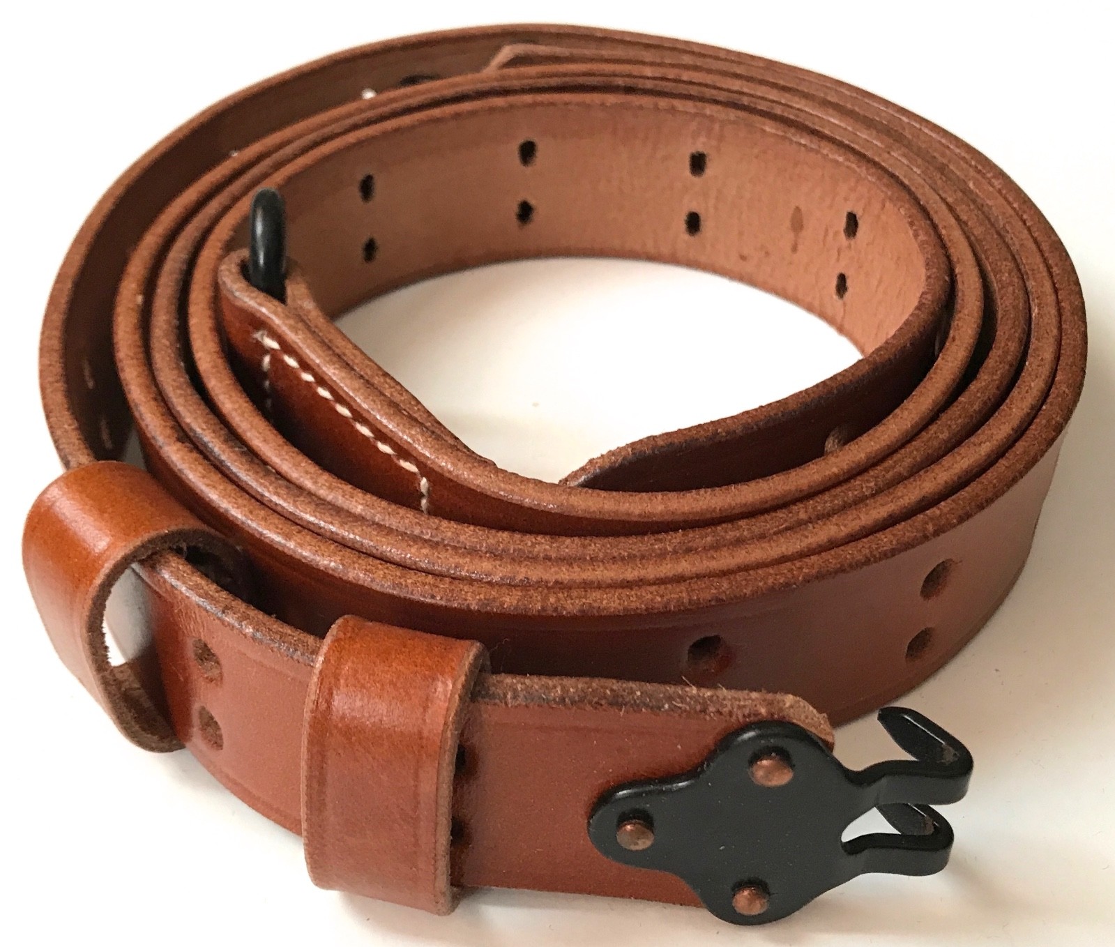 WWII US M1903 RIFLE M1907 LEATHER CARRY SLING WWII US M1903 RIFLE M1907 LEATHER CARRY SLING