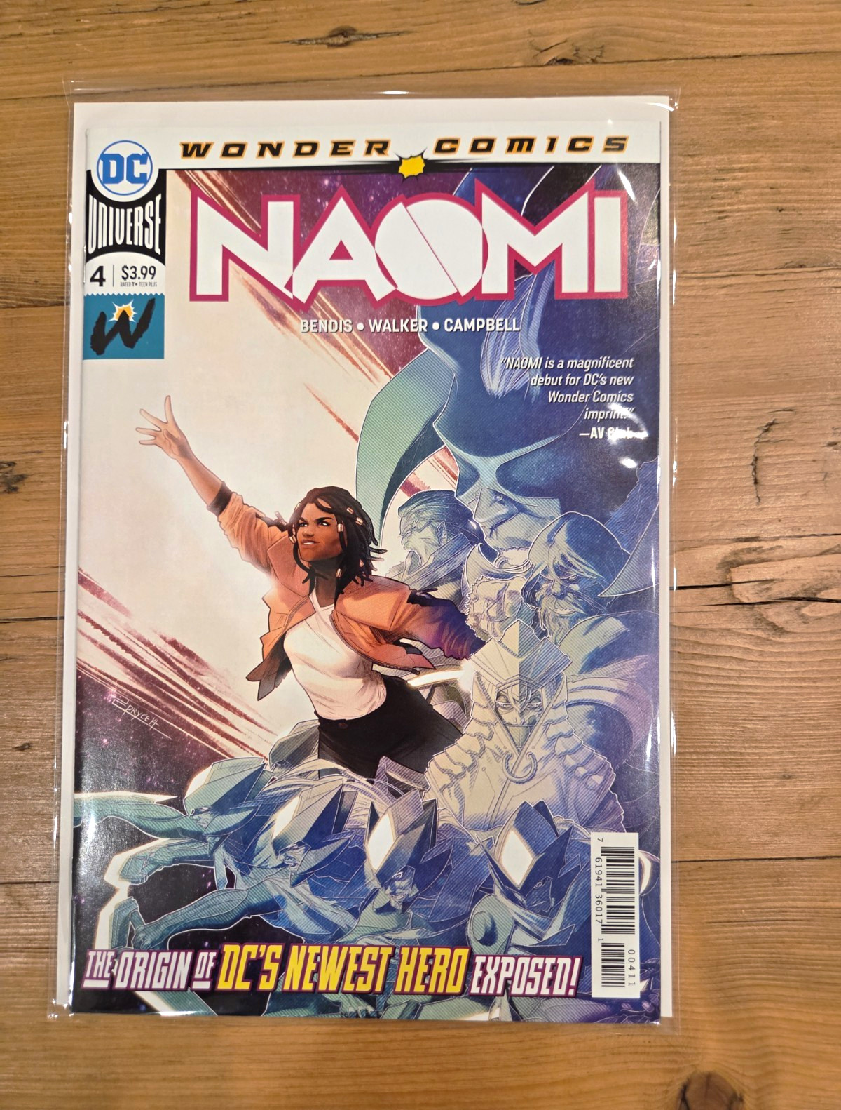 DC Comics Naomi #4 Jamal Campbell Photo Cover Brian Michael Bendis DC Comics Naomi #4 Jamal Campbell Photo Cover Brian Michael Bendis